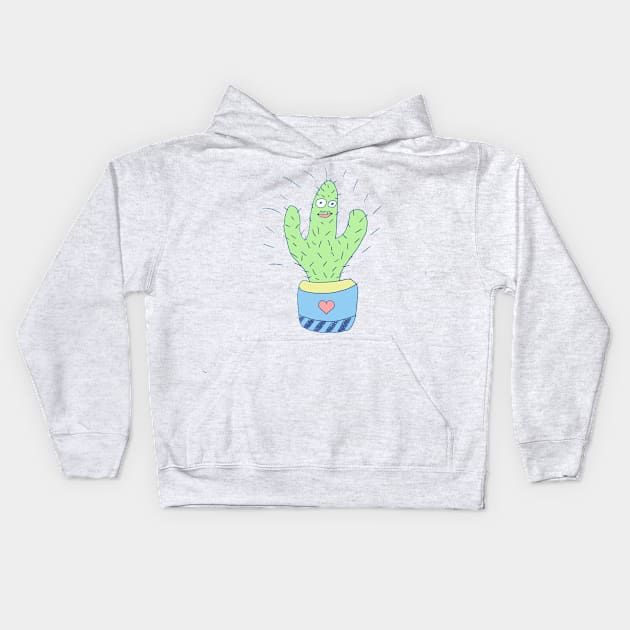 Virgin Cactus Kids Hoodie by Mars_Manson